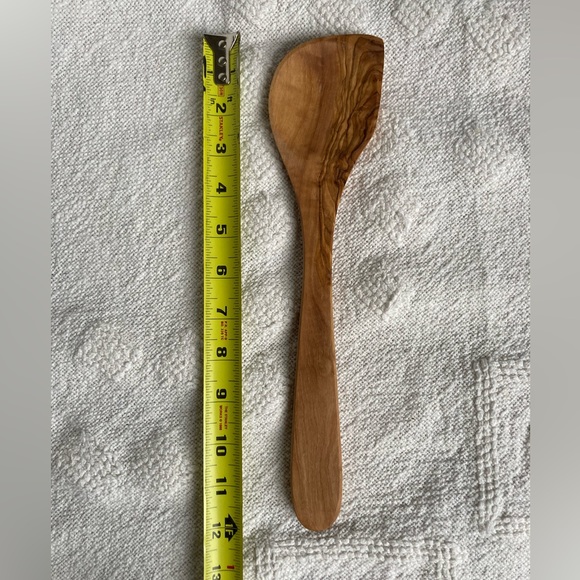 New handcrafted wooden pointed stirring spoon - Picture 5 of 6
